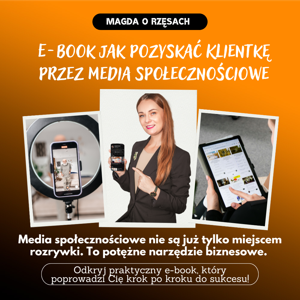 E-Book Jak pozyskać Klientki Przez Media Społecznościowe